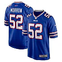 Zennovawear Nicholas Morrow 52 Buffalo Bills Game Men Jersey - Royal