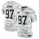 Zennovawear Nick Bosa 97 San Francisco 49ers 2024 Salute to Service Limited Men Jersey - Arctic Camo