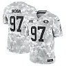 Zennovawear Nick Bosa 97 San Francisco 49ers 2024 Salute to Service Limited Men Jersey - Arctic Camo