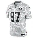 Zennovawear Nick Bosa 97 San Francisco 49ers 2024 Salute to Service Limited Men Jersey - Arctic Camo