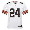 Zennovawear Nick Chubb 24 Cleveland Browns YOUTH Game Jersey - White