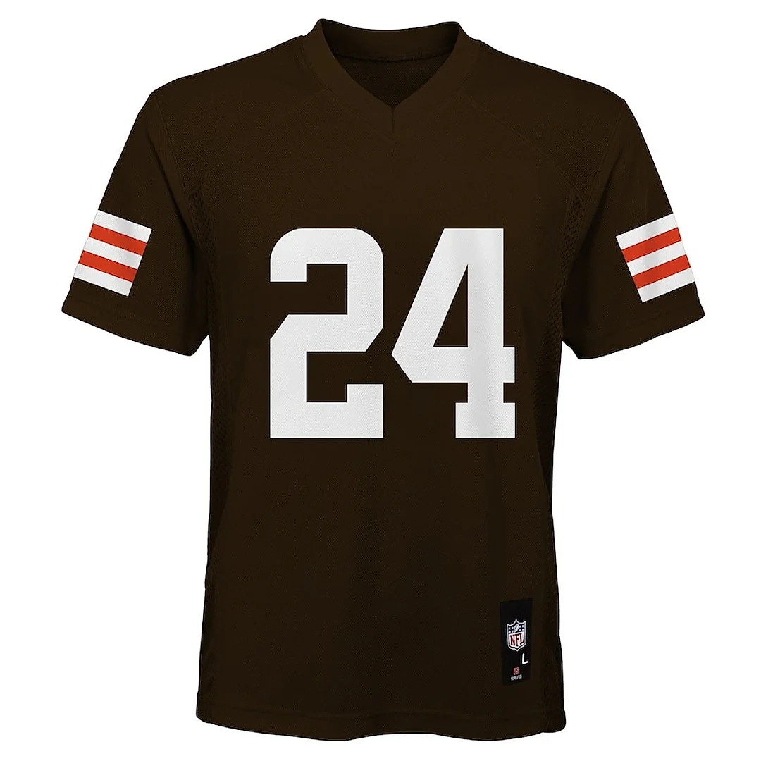 Zennovawear Nick Chubb 24 Cleveland Browns YOUTH Jersey - Brown