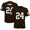 Zennovawear Nick Chubb 24 Cleveland Browns YOUTH Jersey - Brown