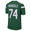 Zennovawear Nick Mangold 74 New York Jets Men Retired Jersey - Gotham Green
