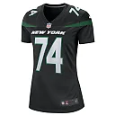 Zennovawear Nick Mangold 74 New York Jets Women Retired Jersey - Black