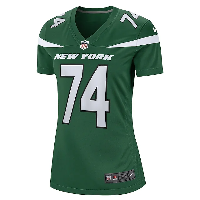Zennovawear Nick Mangold 74 New York Jets Women Retired Jersey - Gotham Green