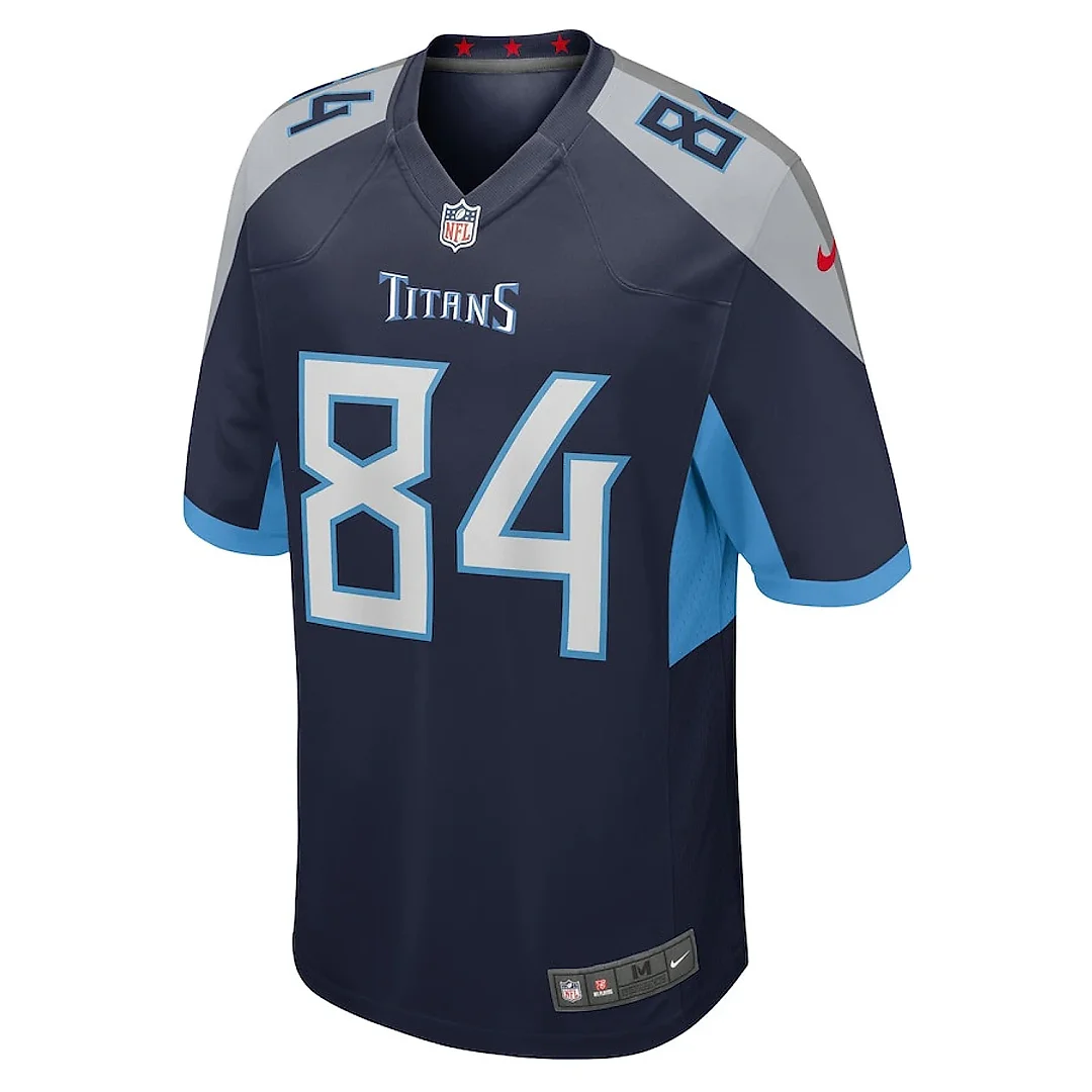 Zennovawear Nick Vannett 84 Tennessee Titans Game Men Jersey - Navy