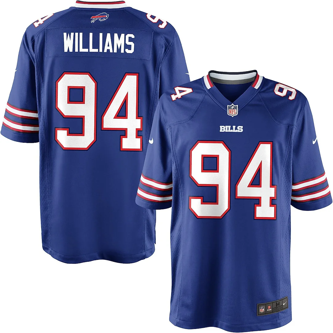 Zennovawear Youth Buffalo Bills Mario Williams Team Color Game Jersey