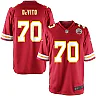 Zennovawear Youth Kansas City Chiefs Mike DeVito Team Color Game Jersey