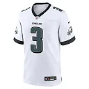 Zennovawear Nolan Smith 3 Philadelphia Eagles White Game Men Jersey - White
