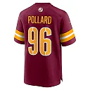 Zennovawear Norell Pollard 96 Washington Commanders Game Men Jersey - Burgundy