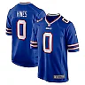 Zennovawear Nyheim Hines 0 Buffalo Bills Men Game Jersey - Royal