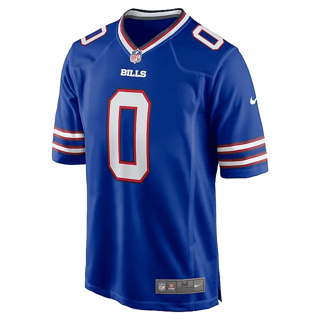 Zennovawear Nyheim Hines 0 Buffalo Bills Men Game Jersey - Royal