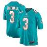 Zennovawear Odell Beckham Jr. 3 Miami Dolphins Game Men Jersey - Aqua