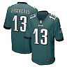 Zennovawear Olamide Zaccheaus 13 Philadelphia Eagles Game Men Jersey - Midnight Green