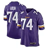 Zennovawear Oli Udoh 74 Minnesota Vikings Men Game Jersey - Purple