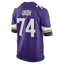 Zennovawear Oli Udoh 74 Minnesota Vikings Men Game Jersey - Purple