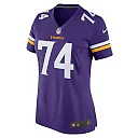 Zennovawear Oli Udoh 74 Minnesota Vikings Women Game Jersey - Purple