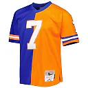 Zennovawear John Elway Denver Broncos 1990 Split Legacy Replica Jersey - Royal/Orange
