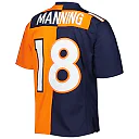 Zennovawear Peyton Manning Denver Broncos 2015 Split Legacy Replica Jersey - Navy/Orange