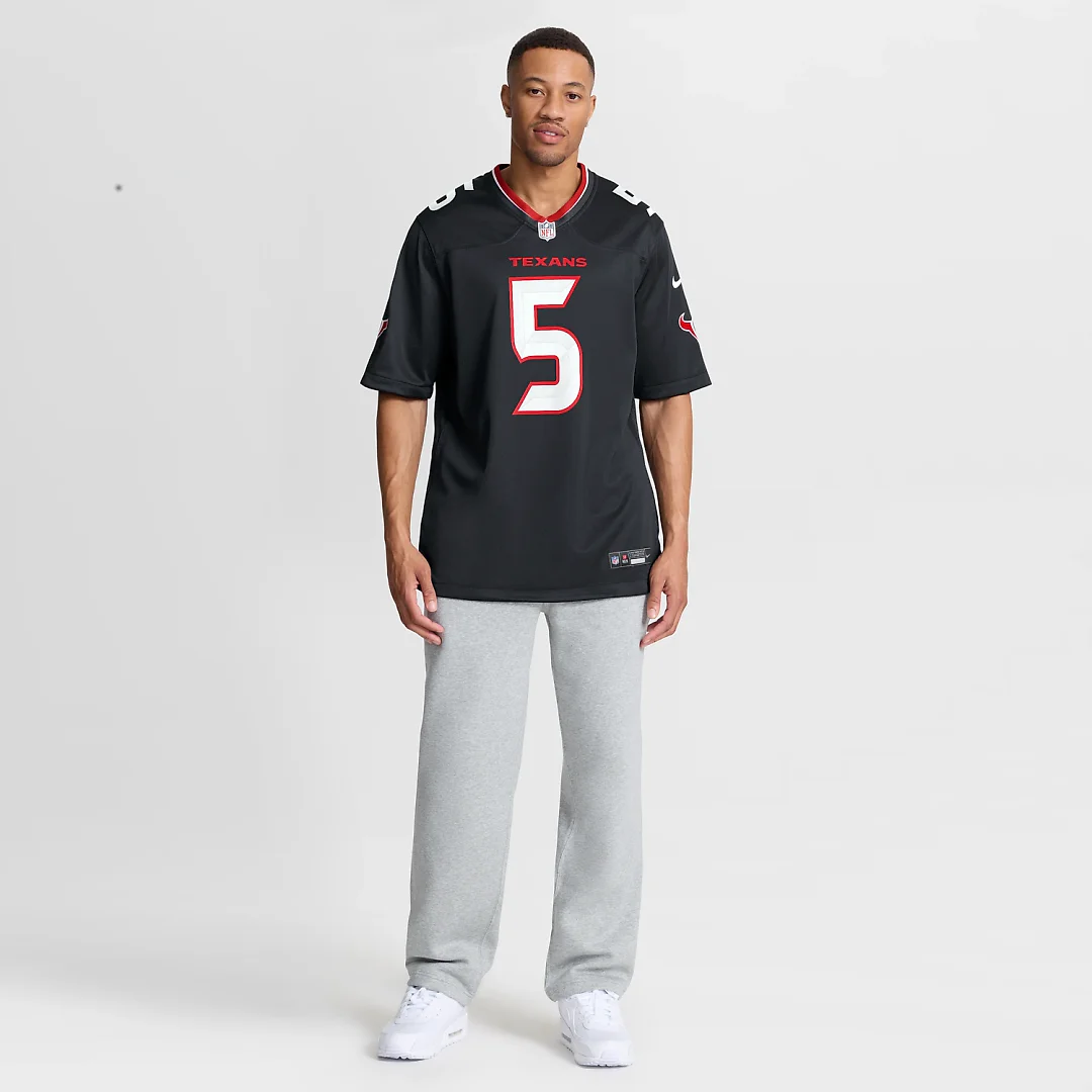 Zennovawear Jalen Pitre Houston Texans Game Jersey - Navy