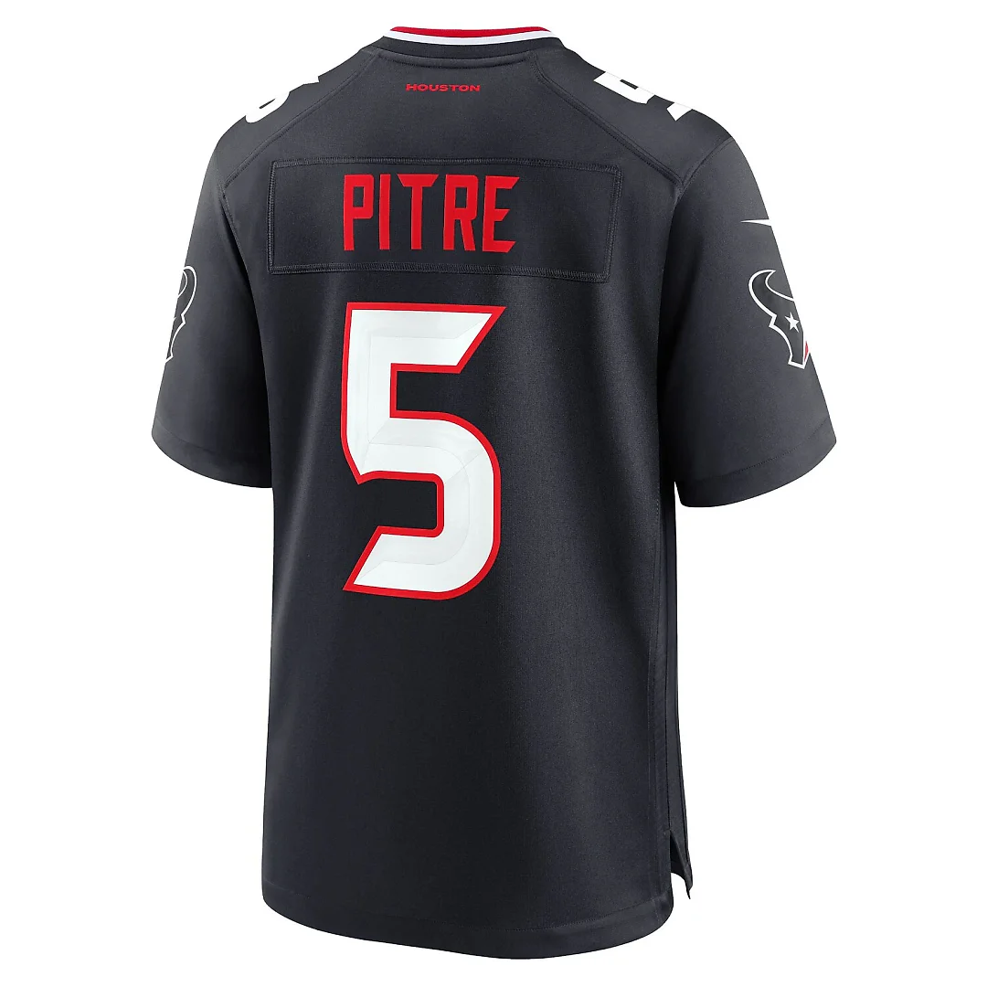 Zennovawear Jalen Pitre Houston Texans Game Jersey - Navy