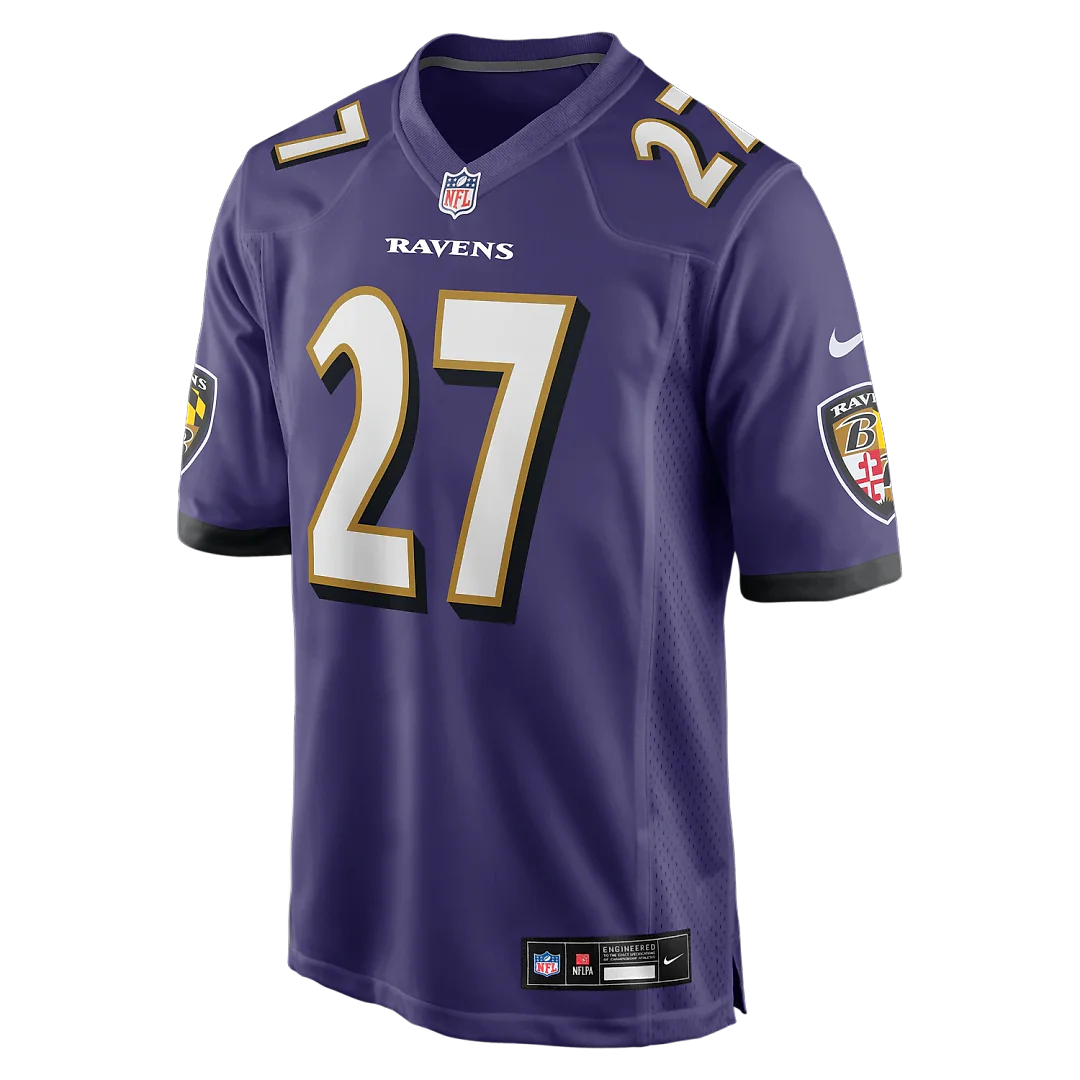 Zennovawear T.J. Tampa Baltimore Ravens Team Game Jersey - Purple