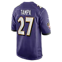 Zennovawear T.J. Tampa Baltimore Ravens Team Game Jersey - Purple