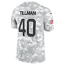 Zennovawear Pat Tillman 40 Arizona Cardinals 2024 Salute to Service Retired Player Limited Men Jersey - Arctic Camo