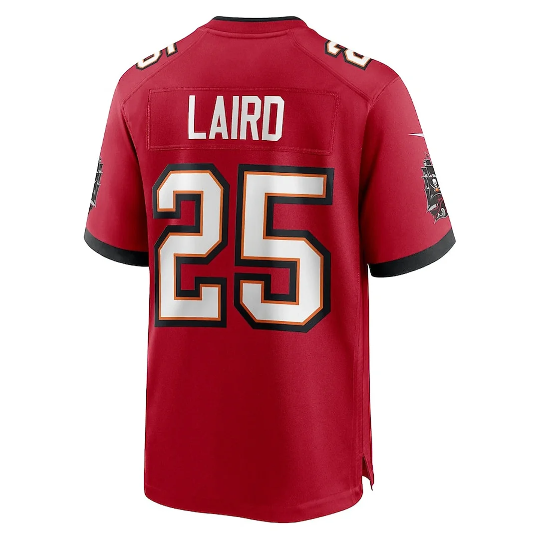 Zennovawear Patrick Laird 25 Tampa Bay Buccaneers Game Men Jersey - Red