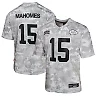 Zennovawear Patrick Mahomes 15 Kansas City Chiefs 2024 Salute to Service Game YOUTH Jersey - Arctic Camo