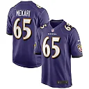 Zennovawear Patrick Mekari 65 Baltimore Ravens Men Game Jersey - Purple