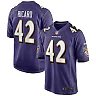 Zennovawear Patrick Ricard 42 Baltimore Ravens Men Game Jersey - Purple