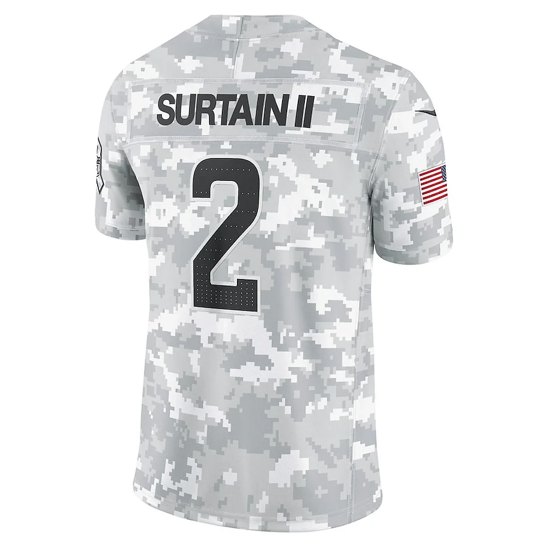 Zennovawear Patrick Surtain II 2 Denver Broncos 2024 Salute to Service Limited Men Jersey - Arctic Camo