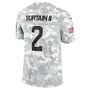 Zennovawear Patrick Surtain II 2 Denver Broncos 2024 Salute to Service Limited Men Jersey - Arctic Camo