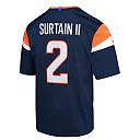 Zennovawear Patrick Surtain II 2 Denver Broncos Alternate Game YOUTH Jersey - Navy