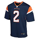 Zennovawear Patrick Surtain II 2 Denver Broncos Alternate Game YOUTH Jersey - Navy