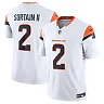 Zennovawear Patrick Surtain II 2 Denver Broncos Vapor F.U.S.E. Limited Men Jersey - White