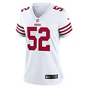 Zennovawear Patrick Willis 52 San Francisco 49ers Women Retired Game Jersey - White