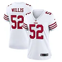 Zennovawear Patrick Willis 52 San Francisco 49ers Women Retired Game Jersey - White