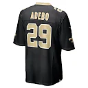 Zennovawear Paulson Adebo 29 New Orleans Saints Men Game Jersey - Black