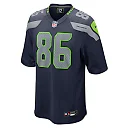 Zennovawear Pharaoh Brown 86 Seattle Seahawks Game Men Jersey - College Navy