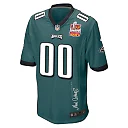 Zennovawear Philadelphia Eagles Super Bowl LIX Champions Patch 'New Orleans - Where Legends Are Made' EMBROIDERED Game Men Custom Jersey...