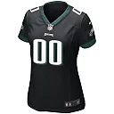 Zennovawear Philadelphia Eagles Women Alternate Custom Game Jersey - Black