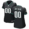 Zennovawear Philadelphia Eagles Women Alternate Custom Game Jersey - Black