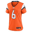 Zennovawear P.J. Locke 6 Denver Broncos Women's Team Game Jersey - Orange
