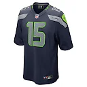Zennovawear P.J. Walker 15 Seattle Seahawks Game Men Jersey - College Navy