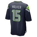 Zennovawear P.J. Walker 15 Seattle Seahawks Game Men Jersey - College Navy