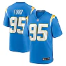 Zennovawear Poona Ford 95 Los Angeles Chargers Team Game Men Jersey - Powder Blue