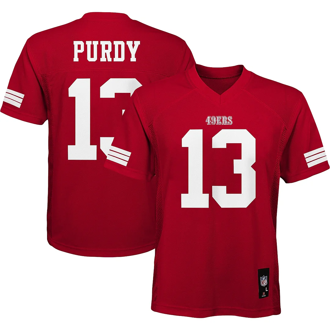 Zennovawear Brock Purdy San Francisco 49ers Preschool Replica Player Jersey - Scarlet